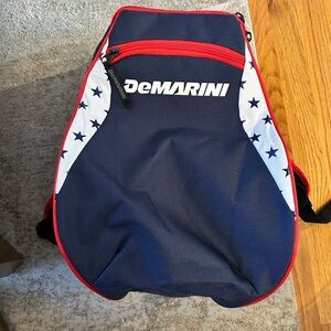 DeMarini Voodoo Junior Navy and Red Baseball Gear Backpack